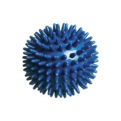 Rotaļlieta suņiem gumijas cietā bumba ar ezīšiem 78mm