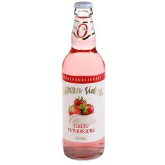 Sidrs Dārza zemeņu bezalk.0% 0.5l ar depoz.