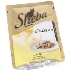 Konservi kaķiem Sheba Cuinine ar vistu 85g