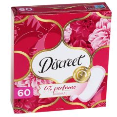 Hig.ieliktnīši Discreet Normal Plus 60gab