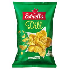 Čipsi Estrella ar aromātiskām dillēm 130g