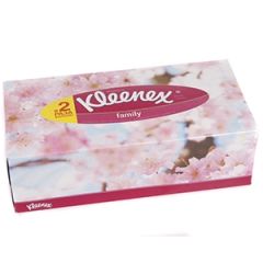 Kosm.salvetes Kleenex Family 2-kārt.150gab.