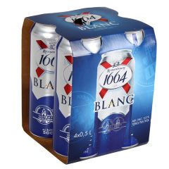 Alus Kronenbourg Blanc 5% 0,5L 4gab. skārd.ar depoz.