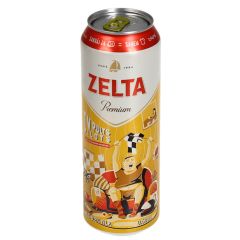 Alus Aldaris Zelta 0.568L 5.2% skārd. ar depoz.
