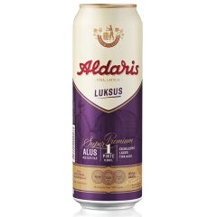 Alus Aldara Luksus 5.2% 0.568L skārd. ar depoz.