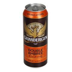 Alus Grimbergen Dubble Ambre 6.5% 0.5l skārd. ar depoz.