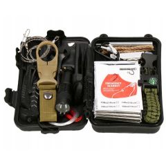 Militārās taktiskās izdzīvošanas komlekts Springos 21in1