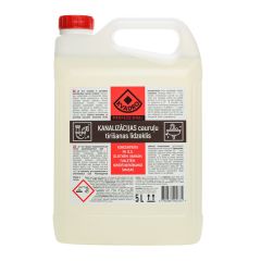 Kanalizācijas cauruļu tīr.līdz.Kvadro 5l