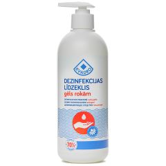 Dezinfekcijas līdzeklis Kvadro rokām 500ml (70% etanols)