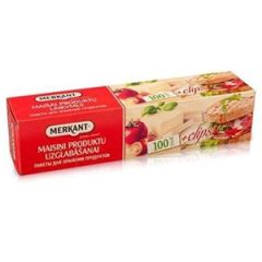 Maisiņi prod.uzglabāšanai 100gab