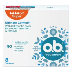 Hig.tamponi O.B. ProComfort Super 8gab.