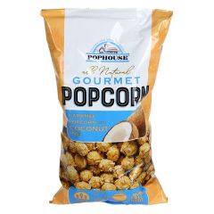 Popkorns Pophouse karameļu, kokosriekstu skaid., 180g