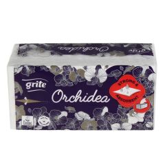 Pap.dvieļi Grite Orchidea 120gab. 2slāņi