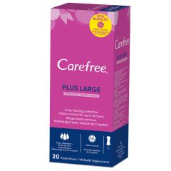 Hig.ieliktnīši Carefree Plus Large Fresh 20gab.