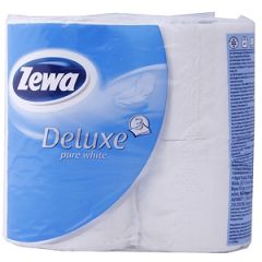 Tual.papīrs Zewa Deluxe Pure White 4ruļļi balts