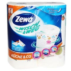 Papīra dvieļi Zewa Tad Extra Design 2gab.