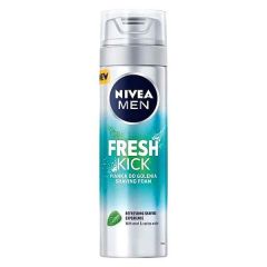 Skūšanās putas Nivea Men Fresh Kick 200ml