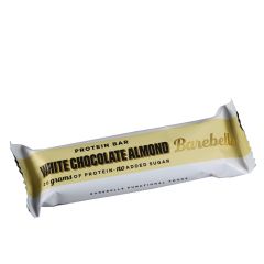 Proteīna batoniņš Barbells ar balto šokolādi, mandelēm 55g