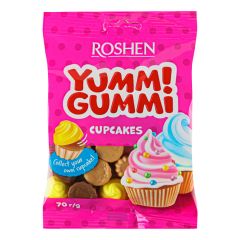 Želejkonfektes Roshen Yummi Gummi CupCakes 70g