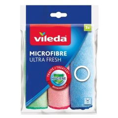 Lupata mikrošķiedras Vileda Ultra Fresh 3gab.
