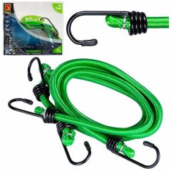 Kravas gumijas ar āķiem 80cm 2gab.