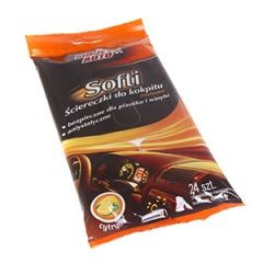 Salvetes auto paneļu kopšanai 24gab.mat
