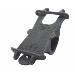 Velo telefonu turētājs, silikona, melns