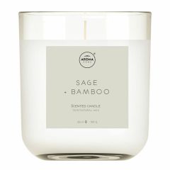 Svece arom. Aroma Simplicity 150g, Sage& Bamboo