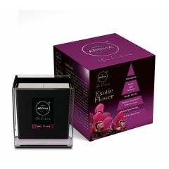 Svece arom. Aroma Black Series 155g, Exotic Flower