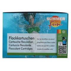 Baseinu flokulants kasetnē 1kg