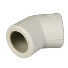 PPR Līkums 20mm i-i 45° Gallaplast