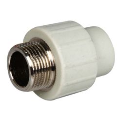 PPR Pāreja ar ārējo vītni 20 - 3/4'' Gallaplast