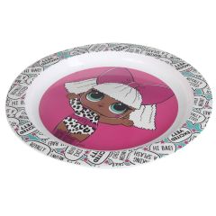 Šķīvis plastmasas LOL Suprise 22cm