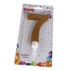 Jubilejas svece-cipars Nr7 16cm