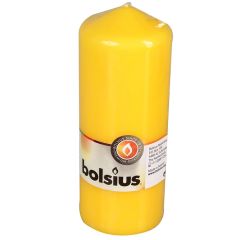 Svece stabs Bolsius dzeltena 5.8x15cm