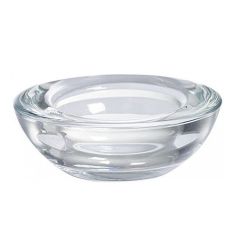 Svečturis stikla 7.4x2cm