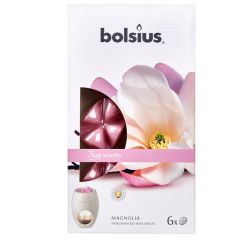 Arom.vasks Bolsius magnolija 6gab.