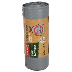 Atkritumu maisi Paclan For Nature 60l 20gab.