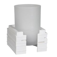 Glāzīte ''Brick'' balta