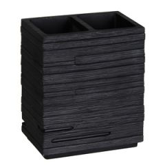 Zobu birstīšu turētājs ''Brick'' melns