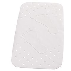 Paklājs vannas pretslīdes 38x72 cm Plattfuß balts