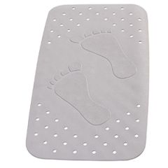 Paklājs vannas pretslīdes 38x72 cm Plattfuß pelēks