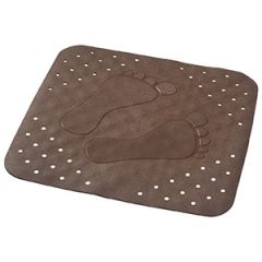 Paklājs dušas pretslīdes 54x54 cm Plattfuß brūns