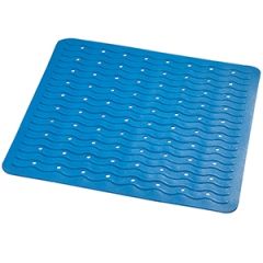 Paklājs dušas pretslīdes 54x54 cm Playa neon-zils