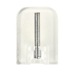 Pašlīmējošs aizkaru āķis, caurspīdīgs