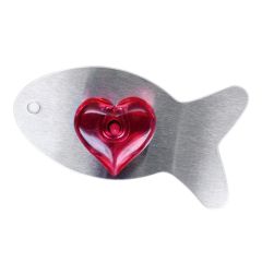 Pašlīmējošs āķis,nerūsējoša tērauda,zivs T