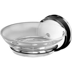 Ziepju trauks apaļš  105x65x137 mm,ner.tēr./plastm.ar piesūc