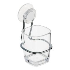 Glāzes turētājs,96x80x147 mm ar piesūc.