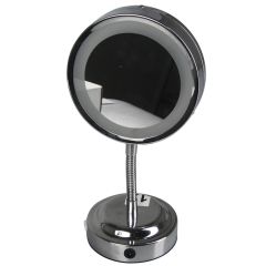 Spogulis  Anastasia LED,hroms, Ø 11 E