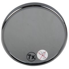 Spogulis  Ariel (x7) ar piesūcekņiem, hroms, Ø 14,5